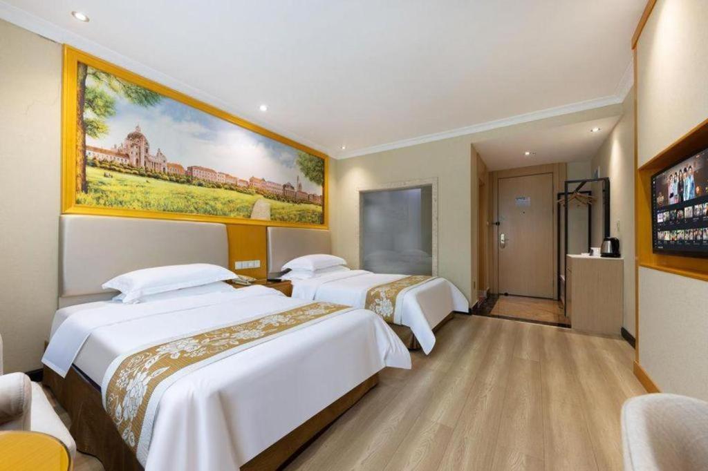 Greentree Inn Guangzhou Panyu Chimelong Happy World Business Hotel Екстер'єр фото